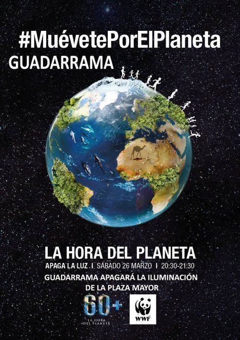 Guadarrama se sumará a la Hora del Planeta apagando el alumbrado de la Plaza Mayor