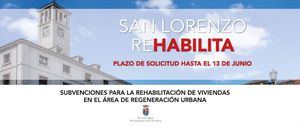 San Lorenzo abre el plazo para solicitar ayudas para la rehabilitación de viviendas
 