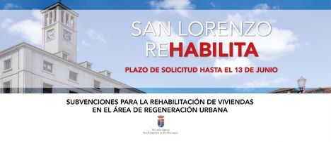 San Lorenzo abre el plazo para solicitar ayudas para la rehabilitación de viviendas
 