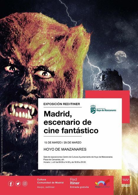Hoyo de Manzanares acoge la exposición ‘Madrid, escenario de cine fantástico’ hasta el 29 de marzo