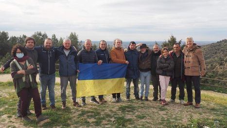 Un convoy con ayuda humanitaria sale de Torrelodones hacia Ucrania