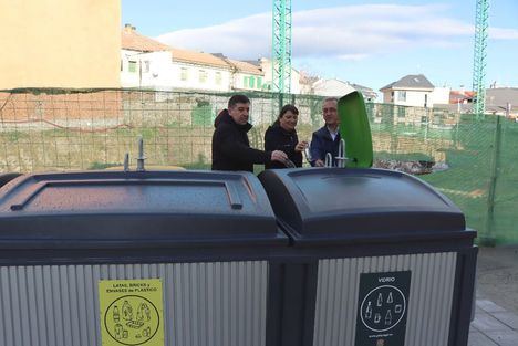 Galapagar estrena contenedores semi-soterrados en las calles Cerro Manchón y Caño