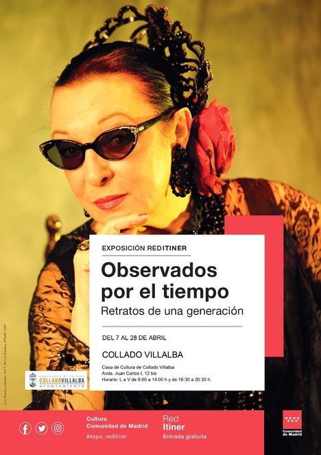 La Casa de Cultura de Collado Villalba ofrece la exposición ‘Observados por el tiempo. Retratos de una generación’