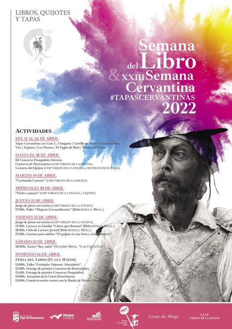 Hoyo de Manzanares celebra, desde el 11 de abril, la Semana del Libro y XXIII Semana Cervantina