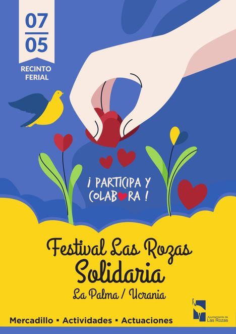 El Festival Las Rozas Solidaria recogerá ayuda para los damnificados por el volcán de La Palma y por la guerra en Ucrania