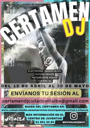 Abierta la convocatoria para los certámenes de Collado Villalba Granitorock y Dj 2022