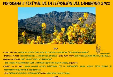 Los Molinos se tiñe de amarillo para celebrar un año más el Festival del Cambroño
 