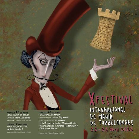 El Festival Internacional de Magia de Torrelodones celebra este fin de semana su décima edición