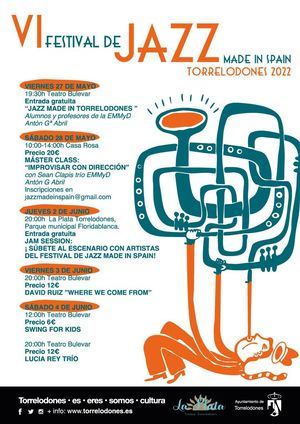 El mes de mayo llega a Torrelodones con poesía y jazz en la programación cultural