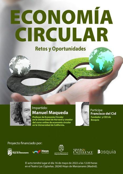 Hoyo de Manzanares acoge una conferencia sobre la economía circular