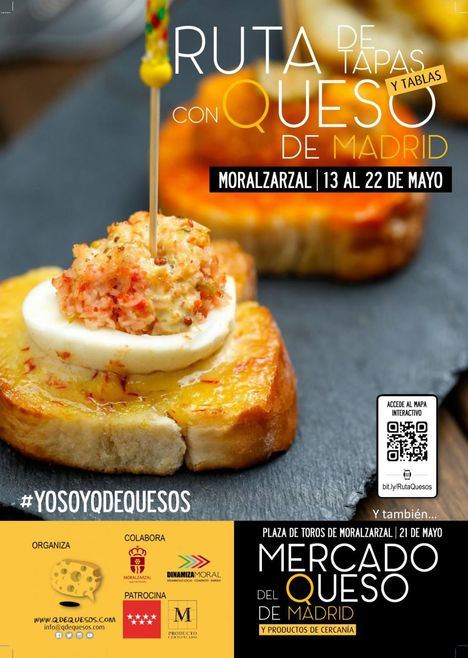 Moralzarzal alberga hasta el 22 de mayo la I Ruta de la Tapa con Queso