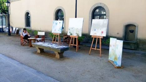 El arte sale a la calle este fin de semana en San Lorenzo de El Escorial