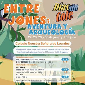 Los Días sin Cole del mes de junio ofrecen en Torrelodones aventura y arqueología