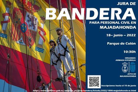 Majadahonda celebra su primera Jura de Bandera para civiles el próximo 18 de junio