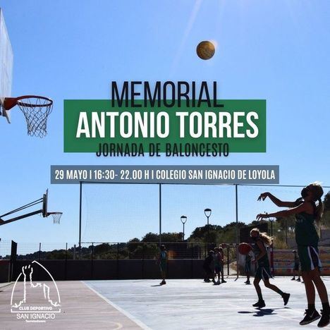 Este domingo, el Colegio San Ignacio de Torrelodones recuerda a Antonio Torres con una jornada de baloncesto