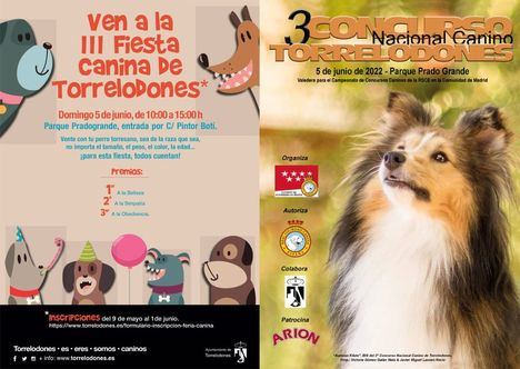 Torrelodones acoge este domingo, 5 de junio, una auténtica Fiesta Canina