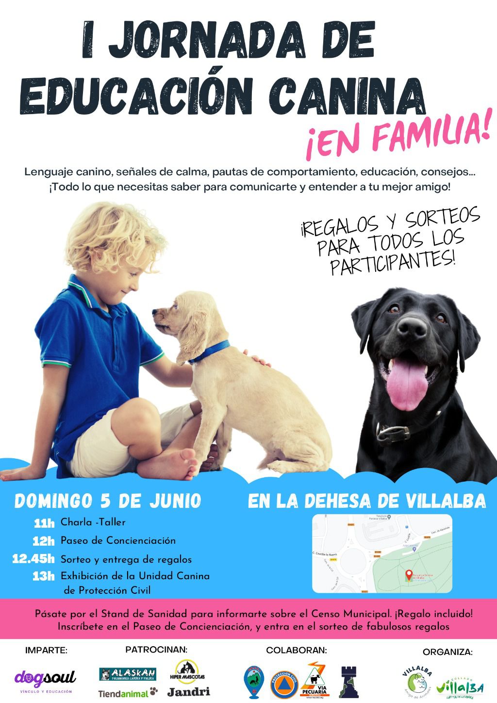 Bóveda Mediador Trueno La Dehesa de Collado Villalba acoge el domingo la I Jornada de Educación  Canina en Familia | MasVive-Noticias del Noroeste de Madrid