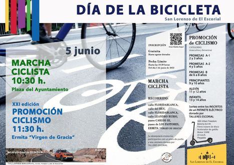 Una marcha popular y una competición para celebrar en San Lorenzo el Día de la Bicicleta