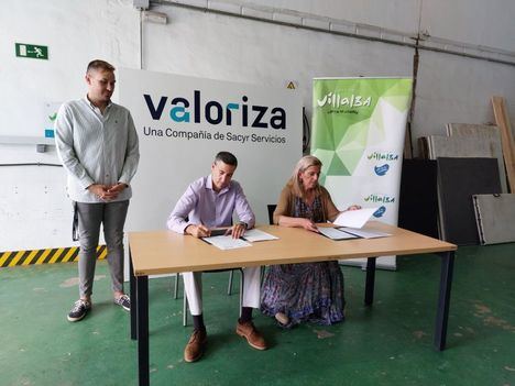 El Ayuntamiento de Collado Villalba y Valoriza Medio Ambiente firman un convenio de colaboración en materia de empleo