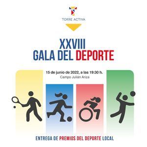 El campo de fútbol Julián Ariza acoge el 15 de junio la XVIII Gala del Deporte de Torrelodones