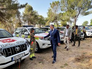 La Comunidad de Madrid presenta 22 nuevos vehículos todoterreno para el Cuerpo de Agentes Forestales