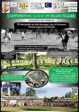 La Gran Fiesta del ‘Kubb’, nueva propuesta del programa de Ocio en Familia de Collado Villalba