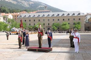 El Rey preside en San Lorenzo de El Escorial la celebración del Capítulo de la Orden de San Hermenegildo