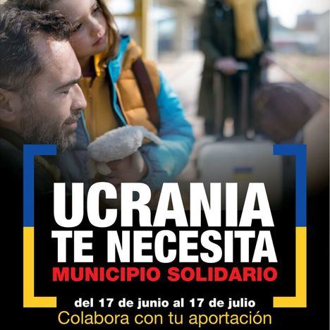 Torrelodones se une a la campaña de la Comunidad de Madrid ‘Ucrania te necesita’