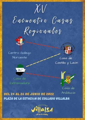 Las Casas Regionales de Collado Villalba se unen este fin de semana para su su XV Encuentro