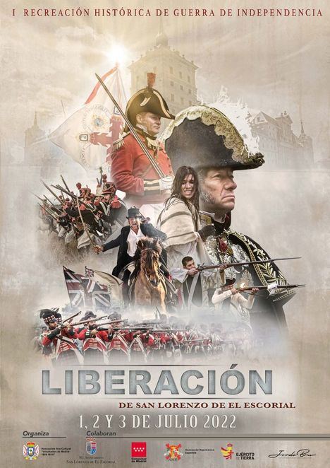 San Lorenzo de El Escorial revive su liberación de las tropas napoleónicas con una recreación histórica
 