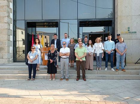 Collado Villalba rinde homenaje a Miguel Ángel Blanco con un acto a las puertas del Ayuntamiento