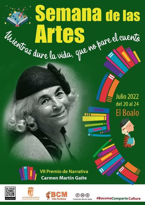 El Boalo celebra del 20 al 24 de julio la VII Semana de las Artes en memoria de Carmen Martín Gaite
