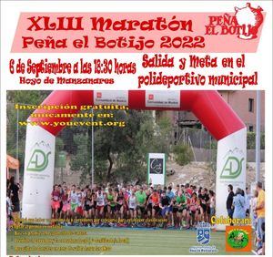 La Peña El Botijo de Hoyo de Manzanares abre la inscripción para su XLIII Maratón Popular
 