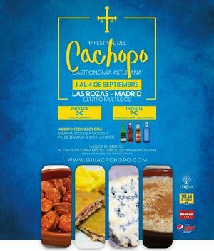 Este fin de semana, Festival del Cachopo y la Gastronomía Asturiana en Las Rozas