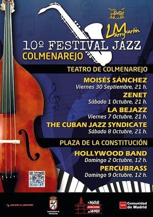 Colmenarejo pone a la venta las entradas para el 10º Festival de Jazz Larry Martin