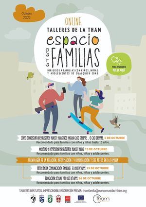 La Mancomunidad THAM organiza en octubre nuevas sesiones del programa ‘Espacio para familias’