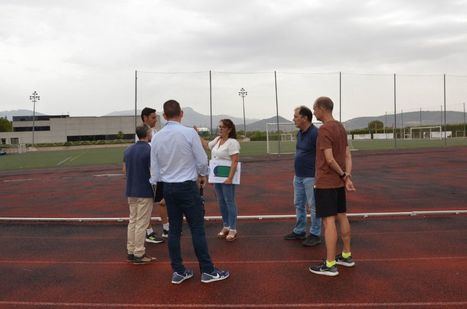 Comienzan las obras de reforma del campo de fútbol y la pista de atletismo de Guadarrama