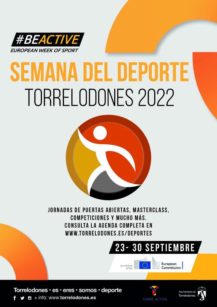 Torrelodones quiere combatir el sedentarismo con la celebración de la Semana del Deporte del 23 al 30 de septiembre