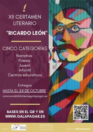 Convocada la XII edición del Certamen Literario Ricardo León de Galapagar