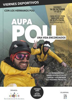 Los alpinistas Eneko e Iker Pou inauguran los Viernes Deportivos de San Lorenzo de El Escorial