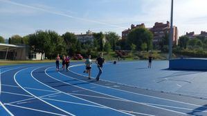 Finalizan las obras de remodelación de la pista de atletismo de la Ciudad Deportiva de Collado Villalba