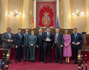 Valdemorillo recoge en el Senado un premio a los municipios de menos de 20.000 habitantes por su gestión durante la pandemia