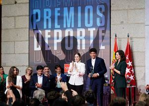 Carlos Sainz Jr., Marcelo, Patricia García y Sara Martínez recogen los Premios Siete Estrellas del Deporte