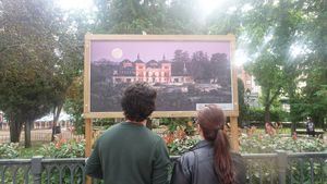 La belleza del otoño en El Escorial, en la exposición ‘Miradas’
 