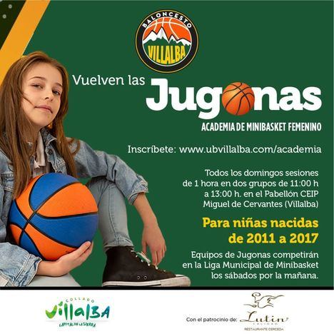 Arranca la tercera edición de la Academia Jugonas de minibasquet en Collado Villalba
