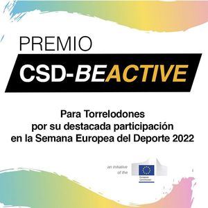 Torrelodones recibe el premio CSD-BeActiv por su participación en la Semana Europea del Deporte