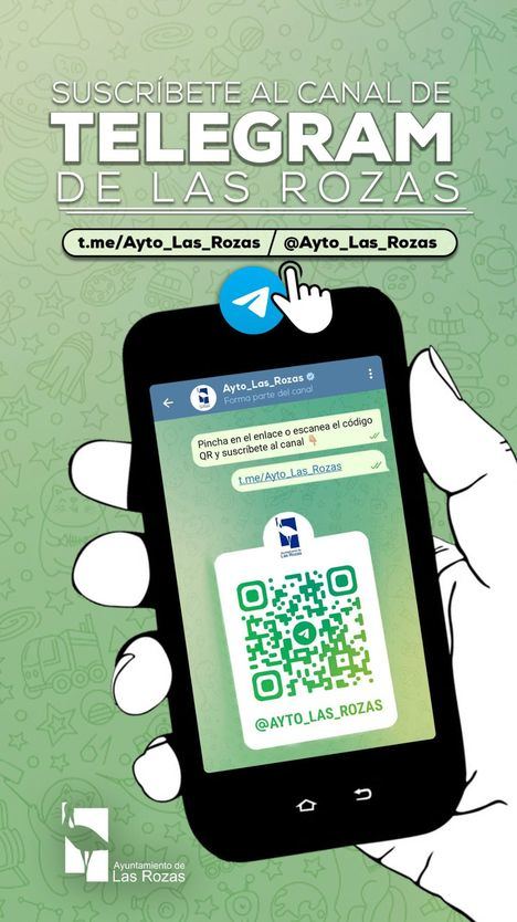 El Ayuntamiento de Las Rozas se comunicará con los vecinos a través de Telegram