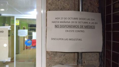 Primera noche de urgencias extrahospitalarias con falta de personal en casi todos los centros de la zona Noroeste