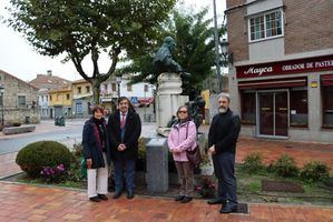 Un monolito recuerda en Galapagar los 100 años del Nobel de Literatura para Jacinto Benavente