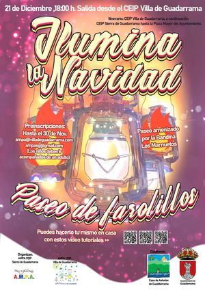 Guadarrama quiere que los más pequeños iluminen la Navidad con faroles fabricados por ellos mismos